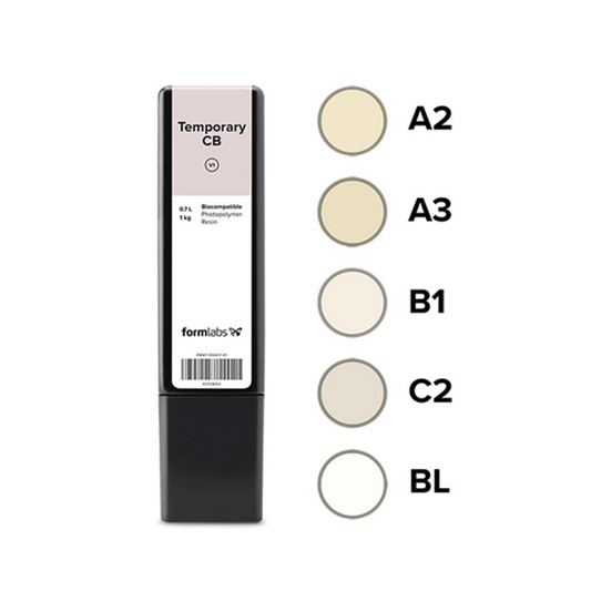 Form 2/3 Temporary Crowns & Bridges Resin 1L