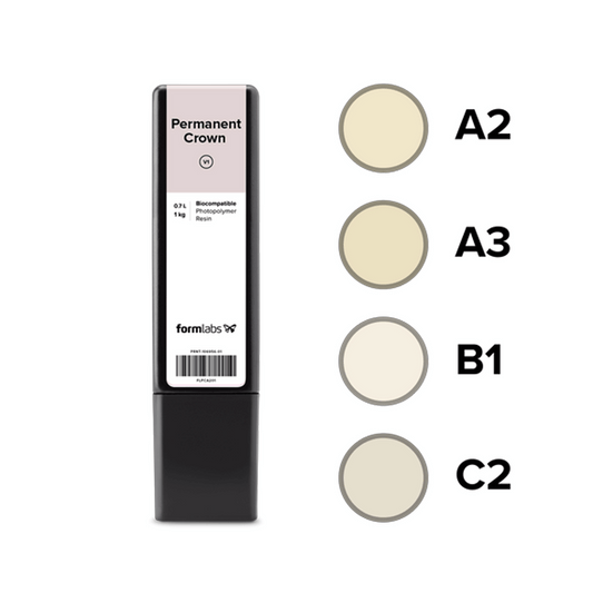 Form 2/3 Permanent Crown Resin 0.7L (1kg)