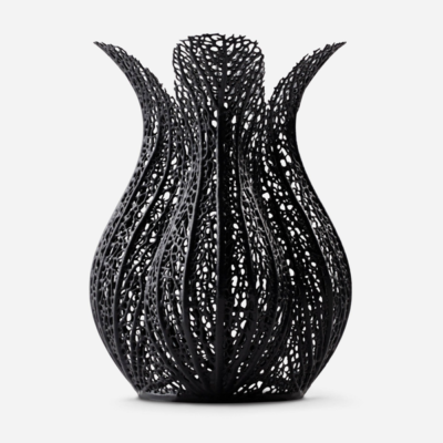 Black Resin sample vase